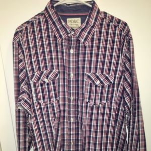 Casual men’s button down